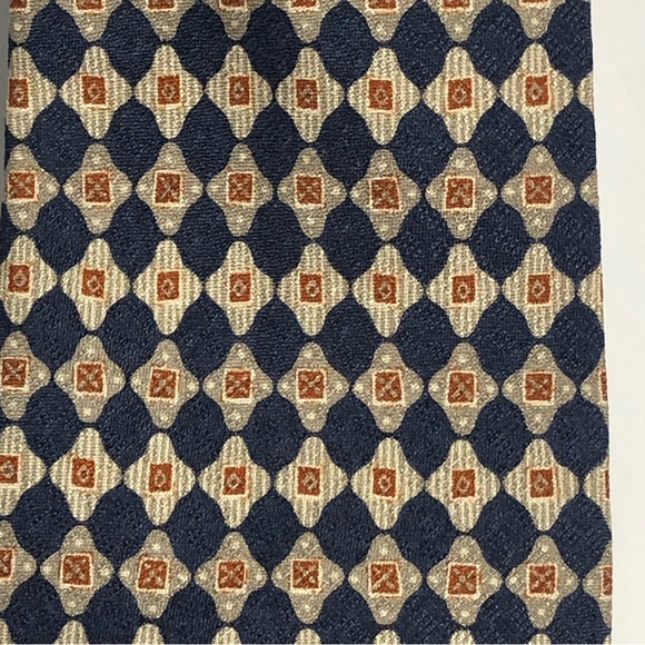 Vintage 80s Guess Multicolored Print Silk Tie - Picture 11 of 15